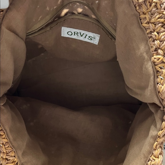 Orvis Woven Straw Purse - Picture 3 of 6